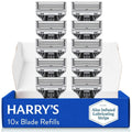 Harry's Razor Blades for Men - 10 Count - Premium Razor Blade Refill Cartridges