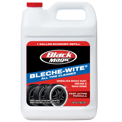 Black Magic 800002222 Bleche-Wite Tire Cleaner Concentrate - 1 Gallon