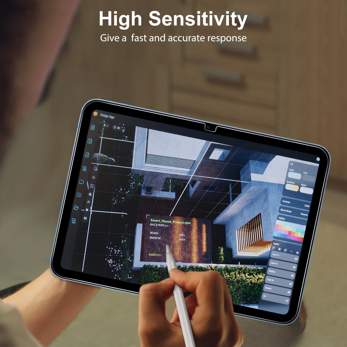 SPARIN Screen Protector for iPad 11th 10th Generation (iPad A16 11-inch 2025/10.9 inch 2022), 2 Pack Tempered Glass for iPad 11/10 Gen, Case Friendly, Anti-Scratch, Touch Sensitive