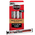 Jack Link's Beef Sticks, Original - Protein Snack, Meat Stick with 6g of Protein, Meat Snack Sticks Made with 100% Beef, Keto Friendly, Individually Wrapped - 0.92 Oz. (20 Count)
