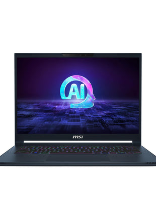 msi Stealth 14 AI Studio 14 inch 165Hz FHD+ Gaming Laptop: Intel Core Ultra 9-185H, NVIDIA Geforce RTX 4060, 32GB DDR5, 1TB NVMe SSD, Thunderbolt 4, Win 11 Pro: Star Blue A1VFG-091US
