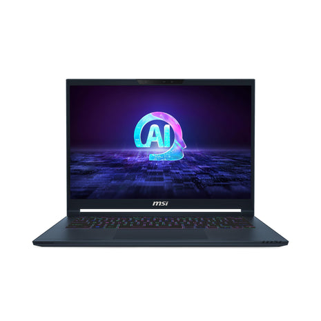 msi Stealth 14 AI Studio 14 inch 165Hz FHD+ Gaming Laptop: Intel Core Ultra 9-185H, NVIDIA Geforce RTX 4060, 32GB DDR5, 1TB NVMe SSD, Thunderbolt 4, Win 11 Pro: Star Blue A1VFG-091US