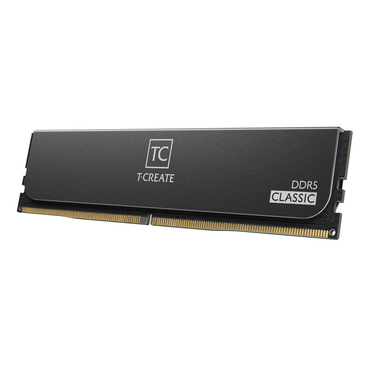 TEAMGROUP T-Create Classic 10L DDR5 32GB Kit (2 x 16GB) 6000MHz (PC5-48000) CL48 Desktop Memory Module Ram, Supports Both Intel & AMD - CTCCD532G6000HC48DC01, Black-UDIMM