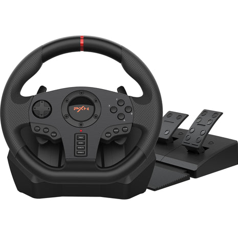 PXN PC Racing Wheel V900 Driving Simulator 270°/900° Rotation christmas gift Gaming Steering Wheel with Pedals for PC, PS4, PS3, Xbox Series X|S, and Xbox One