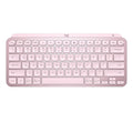 Logitech MX Keys Mini Minimalist Wireless Illuminated Keyboard, Compact, Bluetooth, Backlit, USB-C, Compatible with Apple macOS, iOS, Windows, Linux, Android, Metal Build - Rose