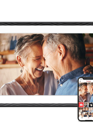 Frameo Digital Picture Frame, 10.1'' Frameo Digital Photo Frame WiFi, 32GB | 1280*800 HD Touch Screen Digital Photo Frame for Wall, Share Photo Video, Birthday Gifts for Women, Wedding Gifts for Couple