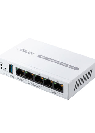 ASUS ExpertWiFi EBG15 Gigabit VPN Wired Router, up to 3 WAN ethernet Ports + 1 USB WAN, IPS Intrusion Prevention, Layer 7 Firewall, Commercial-Grade Network Security, Remote Management with App