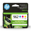 HP 962 Cyan, Magenta, Yellow Ink Cartridges for HP Printers | Works with Printer Series: OfficeJet 9010, 9020 | Eligible for Instant Ink | 3YP00AN