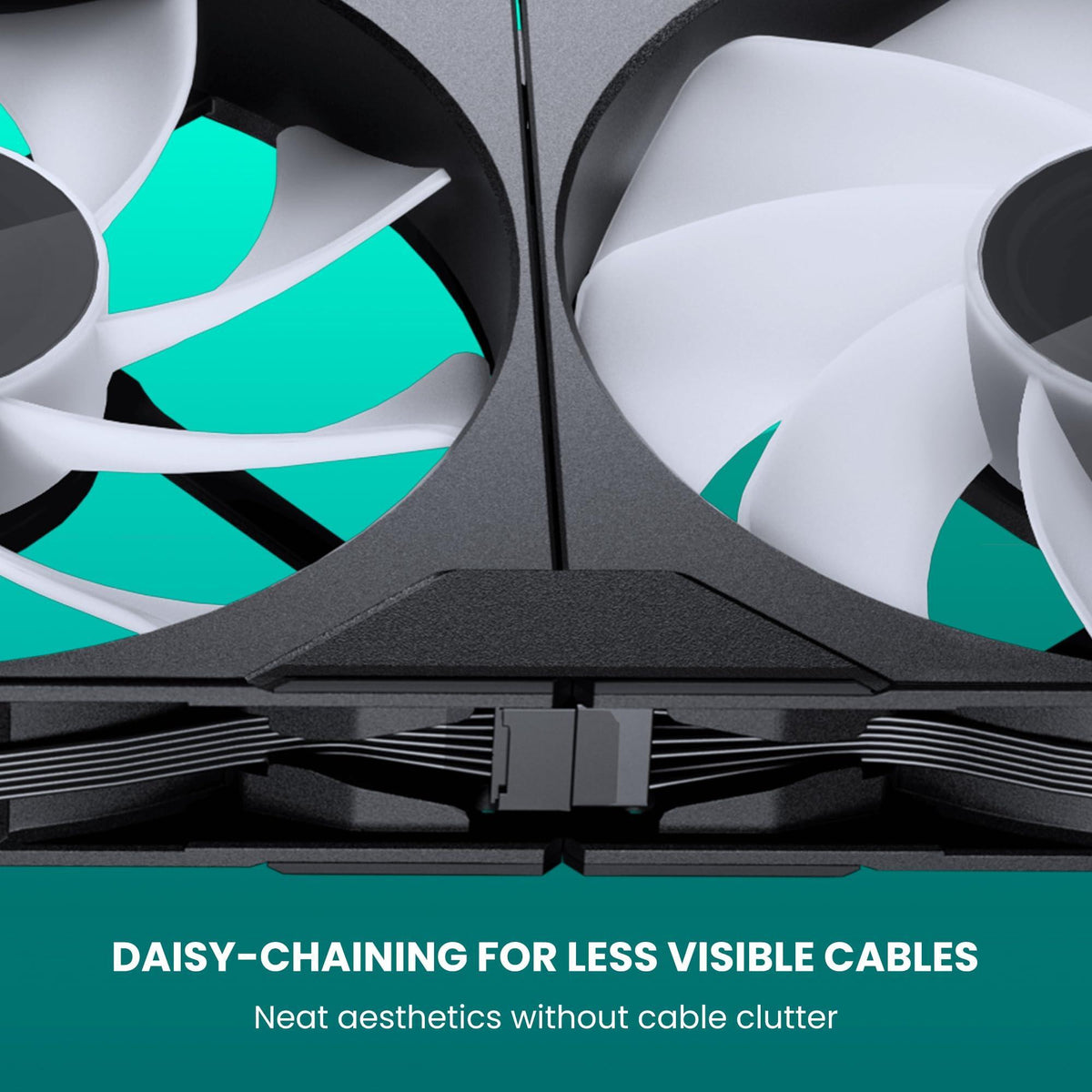 PHANTEKS 140mm RGB 3-Pack Reverse Blade Gaming PC Fan - PWM Fan - Up to 1800 RPM - High Airflow - Low Vibration - Quiet - Compatible with Desktop, Laptop, Radiator