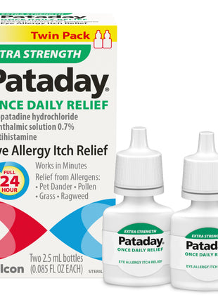 Pataday Once Daily Relief Extra Strength Relief 2.5ml, 2 Count