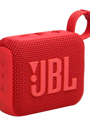 JBL Go 4 - Ultra-Portable, Waterproof and Dustproof Bluetooth Speaker, Big JBL Pro Sound with Punchy bass, 7-Hour Built-in Battery, Made in Part with Recycled Materials (Red)
