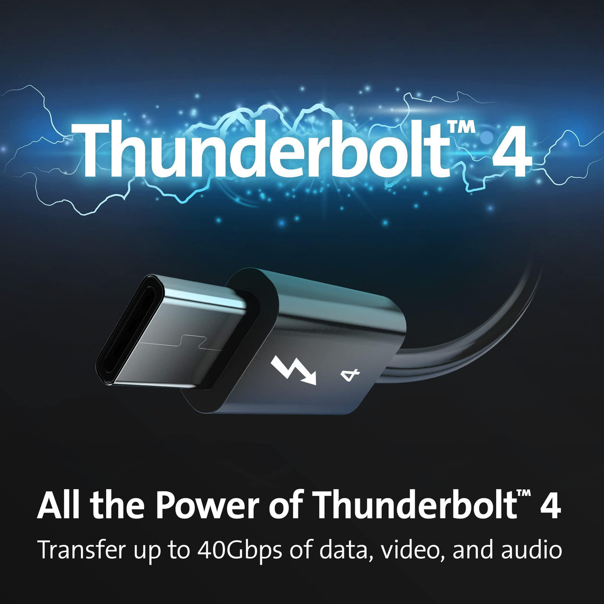 Kensington SD5760T Thunderbolt 4 Dual 4K Docking Station, 100W PD, 2 x HDMI, Thunderbolt Port, SD/Micro SD 4.0 Card Slots, Dual 4k 60Hz, for Thunderbolt 4 Windows Laptops and MacBook Pro (K34110NA)