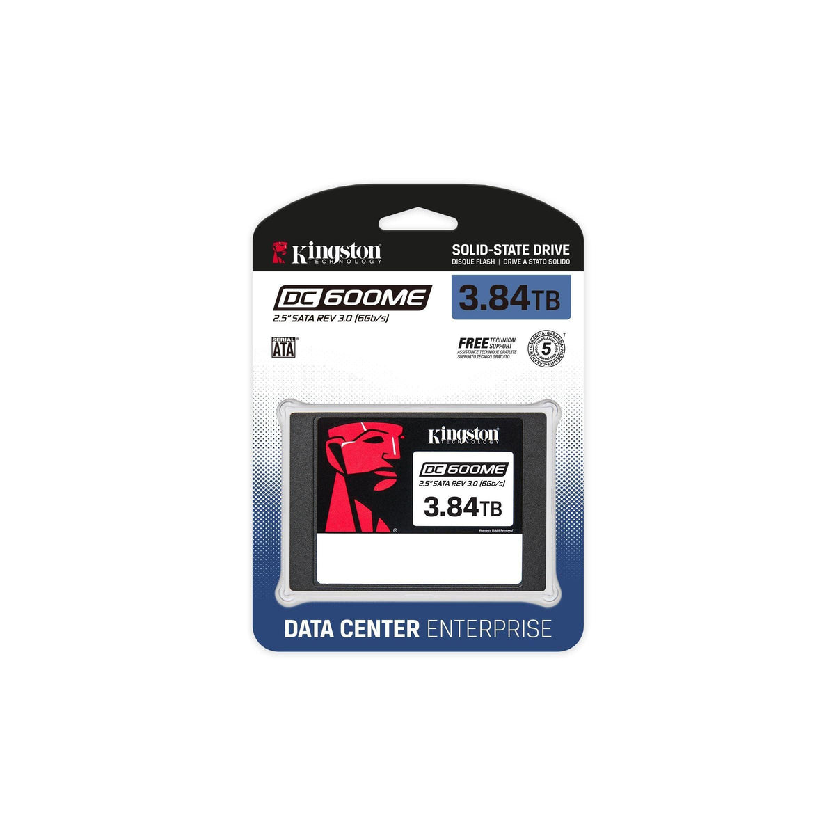 Kingston DC600ME SSD 2.5" 3840GB (Mixed-Use) Enterprise SATA SSD - SEDC600ME/3840G
