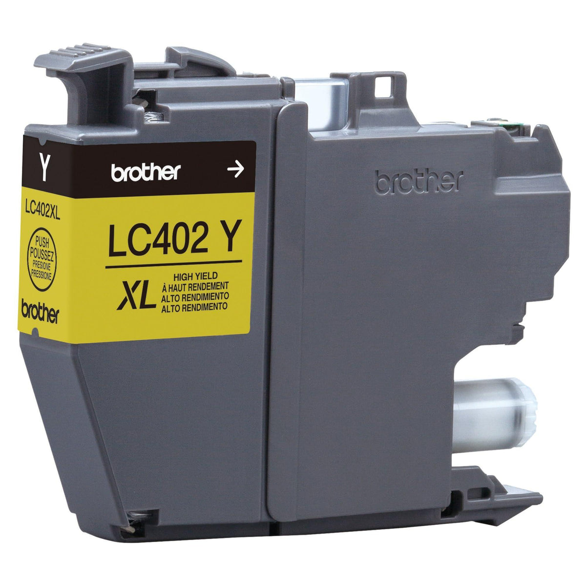 Brother Genuine LC402XLY High Yield Yellow Ink Cartridge