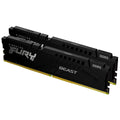 Kingston Fury Beast Black 64GB (2x32GB) 5600MT/s DDR5 CL36 Desktop Memory | AMD Expo | Kit of 2 | KF556C36BBE2K2-64