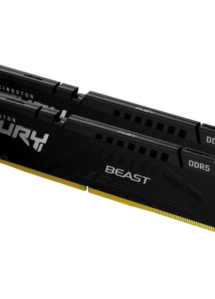 Kingston Fury Beast 64GB (2x32GB) 6000MT/s DDR5 CL36 Desktop Memory | AMD Expo | Kit of 2 | KF560C36BBE2K2-64