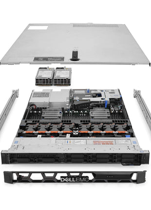 Dell PowerEdge R640 8-Bay SFF Server 2.10Ghz 16-Core 64GB RAM Rails Caddies (Renewed)