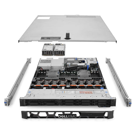 Dell PowerEdge R640 Server 2.40Ghz 40-Core 128GB RAM 3.8TB SSDs + 11TB Storage (Renewed)