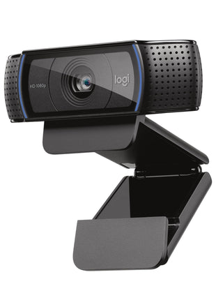 Logitech C920x HD Pro PC Webcam Full 1080p/30fps Video - Black | 30fps Video, Clear Audio, Light Correction, Works with Teams, Meet, Zoom, Nintendo Switch 2, Mac, Tablet
