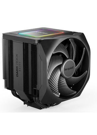 be quiet! Dark Rock Elite Air CPU Cooler | 2X Silent Wings 135mm PWM Fans | Speed Switch with 2 Modes | High-Performance Heat Pipes | Front Fan Rail System | Enhanced RAM Compatibility | BK037