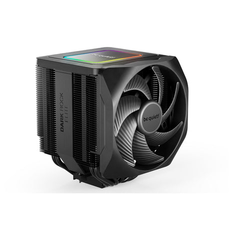 be quiet! Dark Rock Elite Air CPU Cooler | 2X Silent Wings 135mm PWM Fans | Speed Switch with 2 Modes | High-Performance Heat Pipes | Front Fan Rail System | Enhanced RAM Compatibility | BK037
