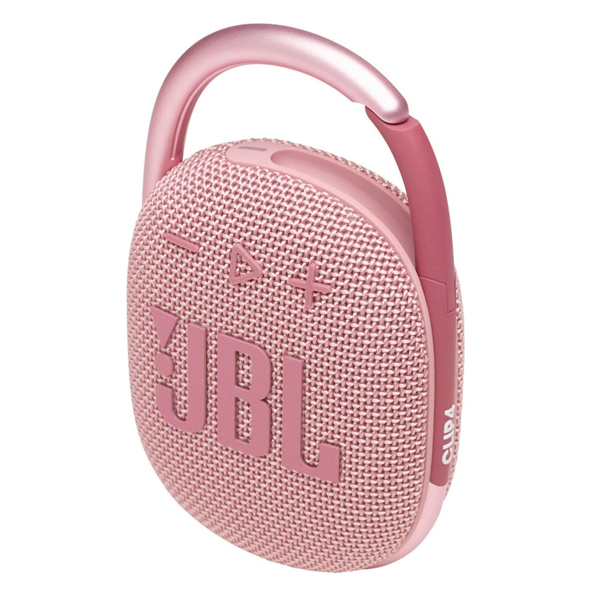 JBL Clip 4 - Portable Mini Bluetooth Speaker, big audio and punchy bass, integrated carabiner, IP67 waterproof and dustproof, 10 hours of playtime, speaker for home, outdoor and travel (Pink)