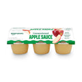Amazon Grocery, Unsweetened Apple Sauce, 4 Oz, Pack of 6 (Previously Happy Belly, Packaging May Vary)
