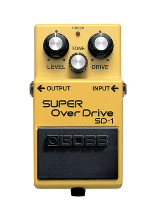 BOSS SD-1 SUPER Overdrive | Compact Overdrive Pedal | Genre-Defining Sound & Feel | Unique Clipping Circuitry Produces Tube-Like Characteristics | Dynamic Tone Options | Easy-To-Use Controls