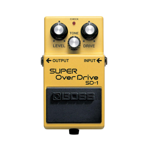 BOSS SD-1 SUPER Overdrive | Compact Overdrive Pedal | Genre-Defining Sound & Feel | Unique Clipping Circuitry Produces Tube-Like Characteristics | Dynamic Tone Options | Easy-To-Use Controls