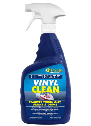 STAR BRITE Ultimate Vinyl Clean Spray - Multi-Surface Cleaner for Auto, RV, Home & Boat Upholstery - Vinyl, Rubber, Leather, Plastic + Interior & Exterior Trim 32 OZ (096232)