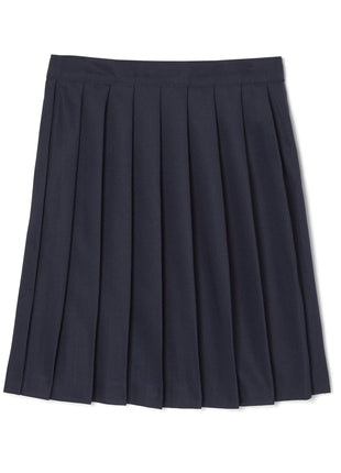 French Toast Big Girls' Pleated Skirt, Navy, 12