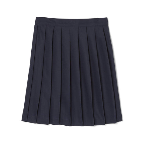 French Toast Big Girls' Pleated Skirt, Navy, 12