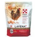 Purina Layena | Nutritionally Complete Layer Hen Feed | Omega 3 Formula - 10 Pound (10 lb) Bag