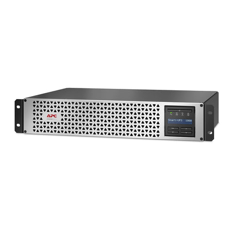 APC UPS, 1000VA Smart-UPS Lithium-Ion UPS with SmartConnect and NMC, SMTL1000RM2UCNC, Pure Sine Wave, Short-Depth 120V Uninterruptible Power Supply