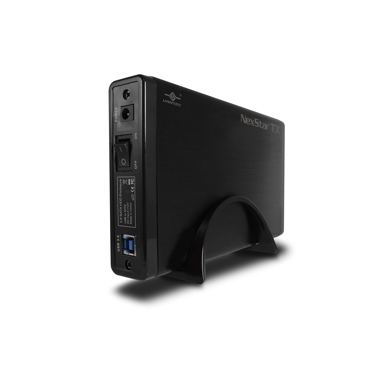 Vantec NexStar TX 3.5" USB 3.0 Hard Drive Enclosure (NST-328S3-BK ),Black