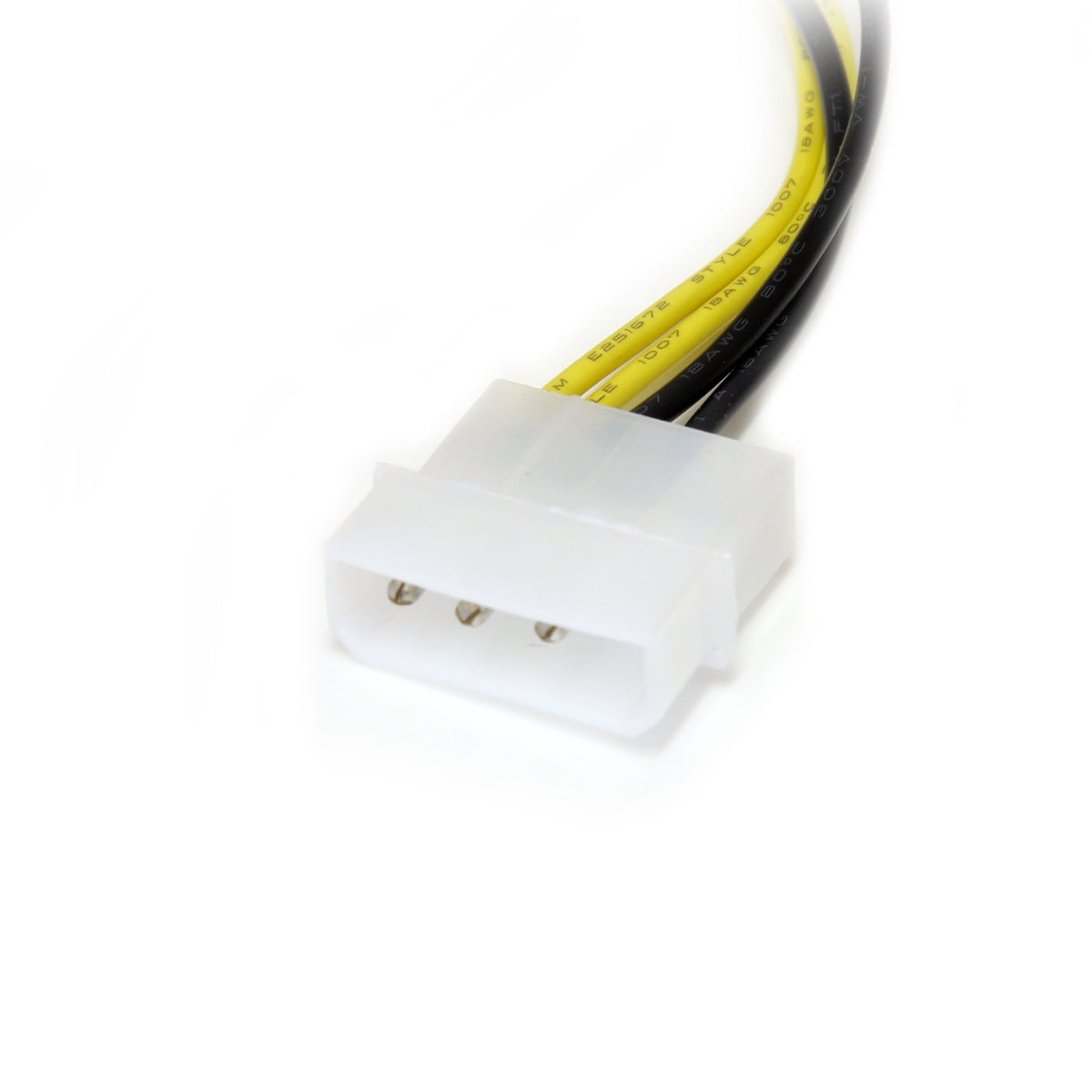 StarTech.com 6in LP4 to 8 Pin PCI Express Video Card Power Cable Adapter - lp4 to PCI express - molex to 8 pin PCIe (LP4PCIEX8ADP)