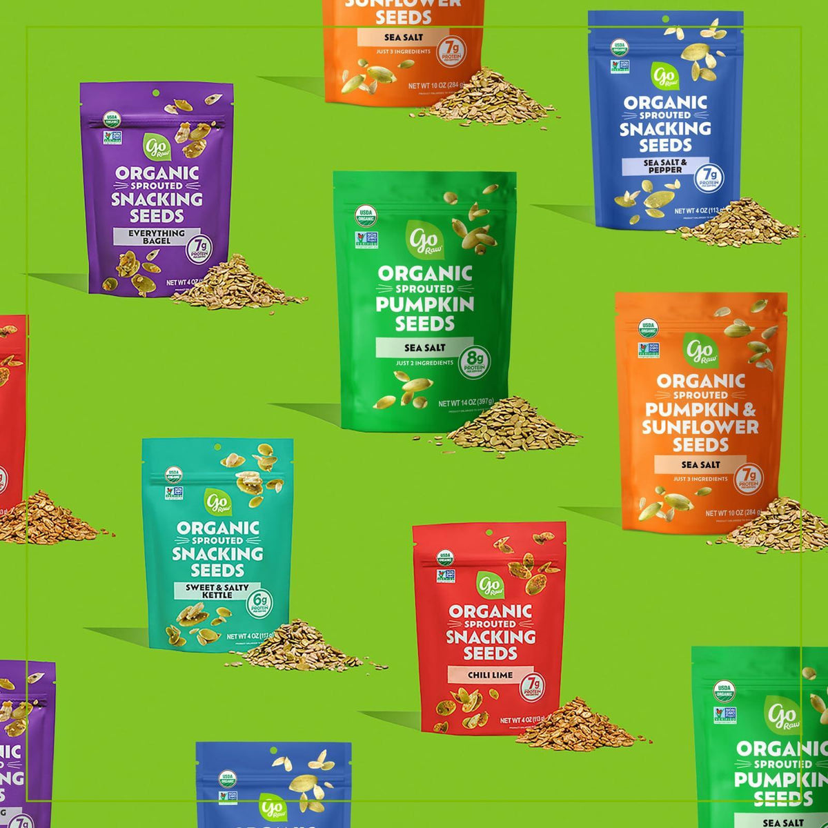 Go Raw Organic Sprouted Pumpkin Seeds, 14 Oz