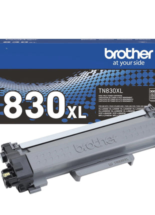 Brother Genuine TN830XL Black High Yield Printer Toner Cartridge - Print up to 3,000 Pages(1) | Prints up to 3,000 pages