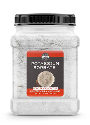 Birch & Meadow Potassium Sorbate, 1.5 lb, Additive & Preservative, Winemaking & Brewing