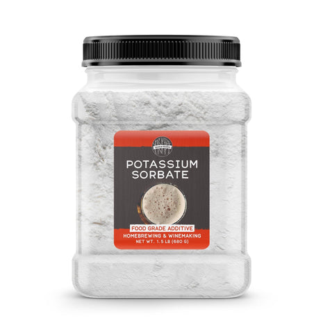 Birch & Meadow Potassium Sorbate, 1.5 lb, Additive & Preservative, Winemaking & Brewing