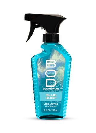 BOD man Fragrance Body Spray, Blue Surf, 8 fl oz