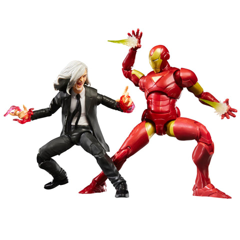 Marvel Legends Series Iron Man (Extremis) & Marvel’s Mandarin, Avengers Comics Collectible 6-Inch Action Figures (Amazon Exclusive)