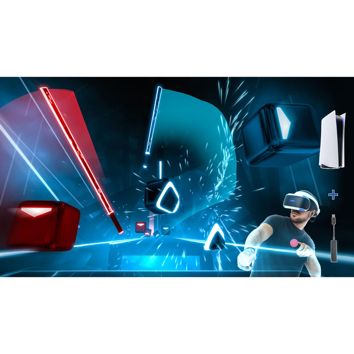 PS4 Camera Adapter for PSVR on PS5 PlayStation 5 Converter Cable for Using PlayStation VR PS VR on PS5 Console