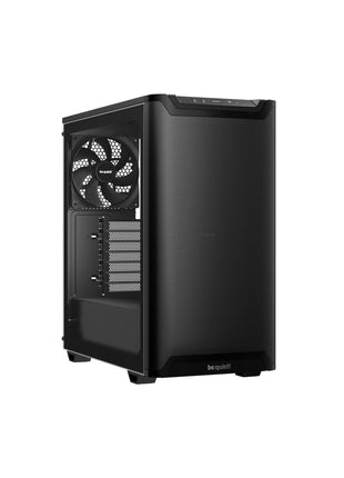 be quiet! Pure Base 501 Black PC case | 2 Preinstalled Quiet Fans | Mid Case | USB 3.2 Gen | Airflow | BGW74