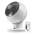 IRIS USA WOOZOO Air Circulator Fan with Remote, Oscillating, 5 Speeds, 82ft Max Air Distance, 90° Adjustable Tilt, 30db Quiet Motor, Small Fan for Bedroom, Office, Dorm, White