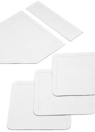 GoSports Baseball & Softball 5 Piece Base Set - Rubber Field Bases for Kids & Adults