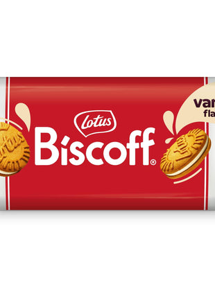 Lotus Biscoff Sandwich Cookies, Vanilla, 22 Cookies per pack, 7.76 Ounce