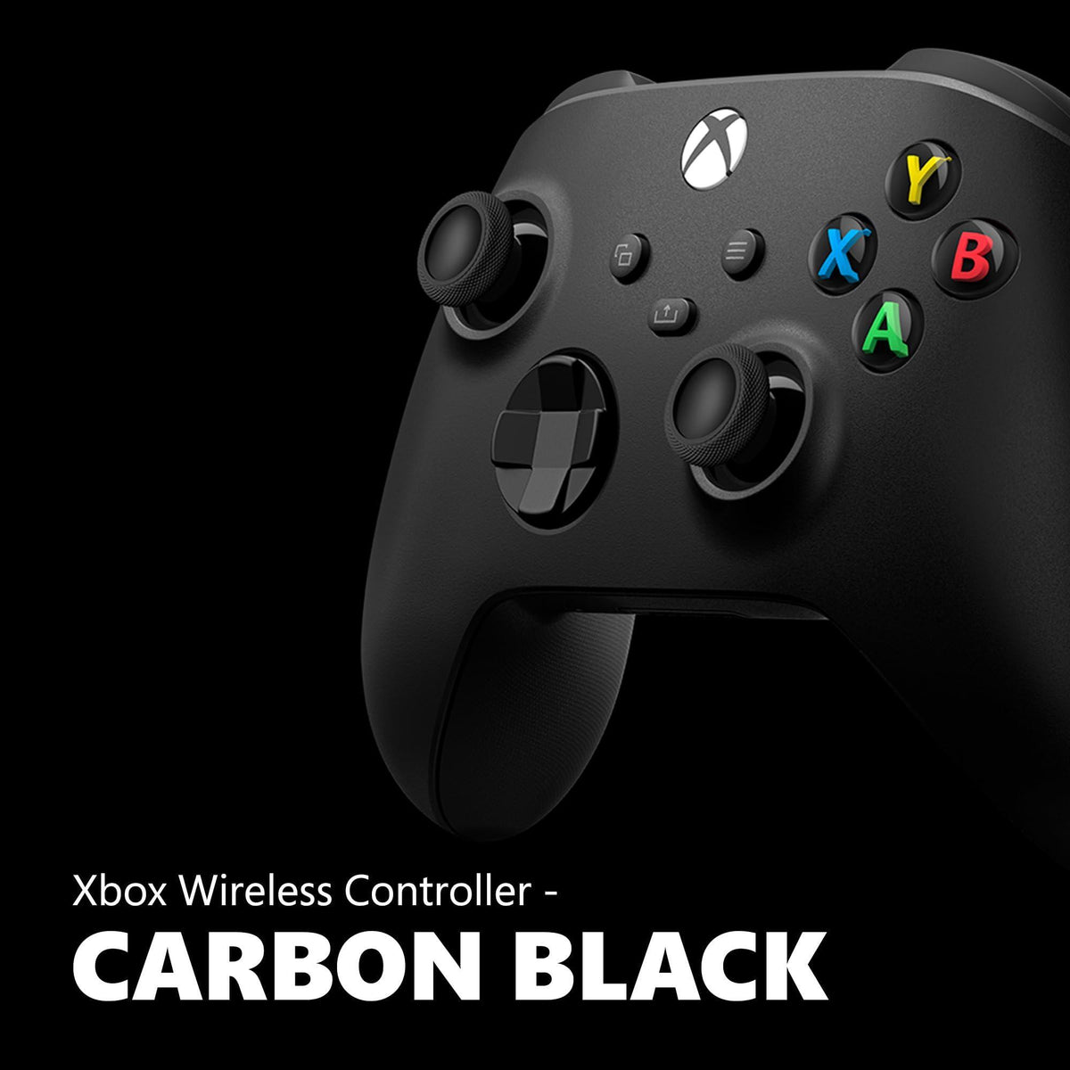 Xbox Core Wireless Gaming Controller – Carbon Black Series X|S, One, Windows PC, Android, and iOS