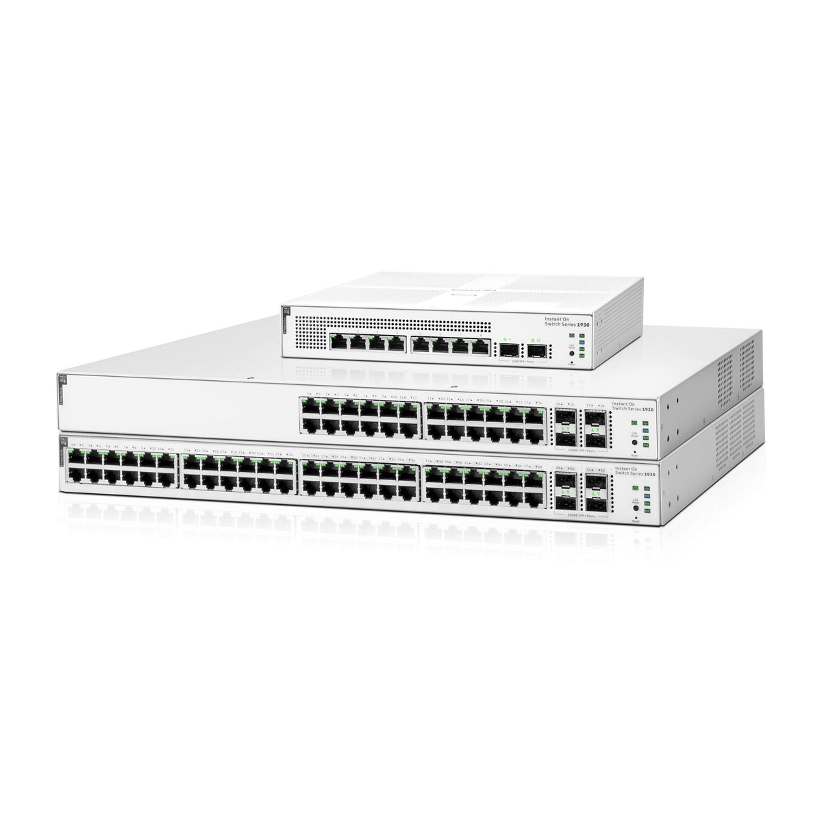 HPE Networking Instant On Switch Series 1930 48-Port Gb Smart-Managed Layer 2+ Ethernet Switch | 48x 1G | 4X SFP+ | US Cord (JL685A#ABA)