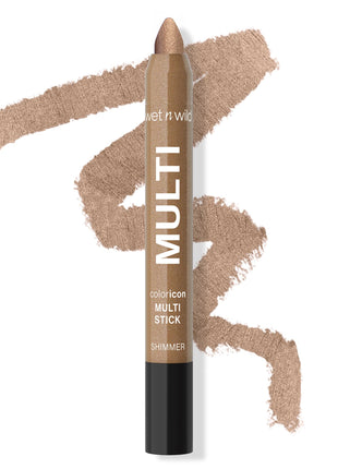 wet n wild Color Icon Cream Eyeliner Eyeshadow Multi-Stick, Moisturizing, Nourishing Velvety Cream-to-Powder Buildable & Blendable Formula, Cruelty-Free & Vegan - Champagne Room